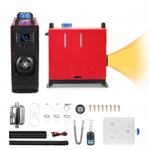 Ogrzewacz powietrza na olej napędowy 5-8kW 12V 24V, uniwersalny ogrzewacz postojowy z wyświetlaczem LCD i aplikacją Bluetooth, ogrzewacz samochodowy z alarmem CO do przyczepy kempingowej, kampera,