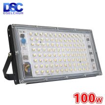 100W reflektor Led AC 220V 230V 240V reflektor zewnętrzny reflektor IP65 wodoodporna lampa uliczna LED krajobraz oświetlenie ogrodowe