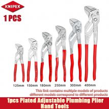 KNIPEX 1 pz Pinza Chiave Cromata Pinza Idraulica Regolabile Utensili A Mano NO.8603125/8603150/8603180/8603250/8603300/8603400
