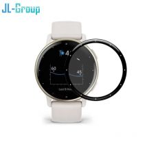 Pellicola morbida per schermo per Garmin Watch Vivoactive 4s 4 Protezione ultrasottile Pellicola protettiva protettiva in fibra di vetro a copertura totale Accessori Garmin
