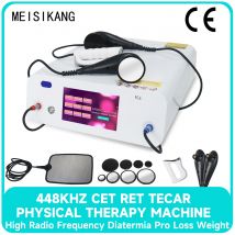 448K INDIBA RF CET RET Radiofrequenza Fisioterapia Sollievo terapeutico dal dolore Lifting del viso Ringiovanimento della pelle Perdita di peso Dispositivo dimagrante Eliminazione del grasso