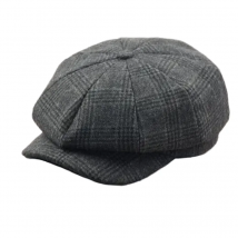 Oohmy Männer klassische Newsboy Gatsby Hut für kleinen Kopf und großen Kopf Oversize Plus Size Blend Wolle Vintage Flat Ivy Cabbie Cap Geschenke