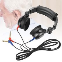 Audiometro audiometrico Screening dell'udito cuffie audiometro a conduzione d'aria per Test dell'udito strumento per la cura dell'orecchio forniture sanitarie