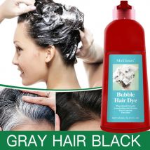 Blasen-Haarfärbemittel bedeckt effektiv graues Haar, angereichert mit Aloe Vera-Haarpflege-Extrakten wie Ginseng-Ingwer für alle Haartypen
