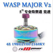 Rcinpower Motor Wasp Major, aktualisierte V2-Version 22.6-6.6 – 2100KV für FPV-Rennen, Freestyle-RC-Modelle, Multicopter-Rahmen