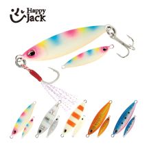 HappyJack 2025 nuovo Micro Metal Jig Esche da pesca 5g/10g/15g/20g Shore Casting Jigging Cucchiaio mini maschere Esca artificiale d'acqua salata