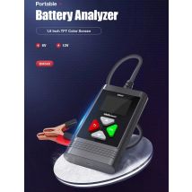 Car Battery Testers 6V 12V BM560 Battery Load Tester, 100-2000 CCA Automotive Battery Alternator Tester for Truck Motorcycle SUV