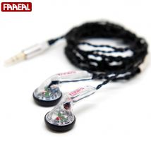 FAAEAL Snow-lotus 1.0 Earphone 64 Ohm DIY Earbuds Nice Female Vocal Music Earphones 3.5mm DIY MX500 Wired Headphones Headsets