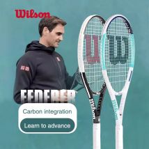 Original WILSON Tennisschläger Carbon legierungen Professionelle Anfänger Elastische Hohe Qualität