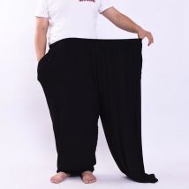 Men's big pants 260KG plus size 15XL 16XL loose stretch large size 66 60 62 summer casual pants black 50 52 54 56 58