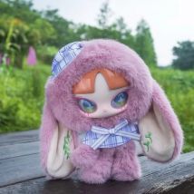 Authentisches Plüschtier der Inn Spring-Serie mit abnehmbarem Hut, trendige Blindbox-Sammelfigur mit Pony-Design