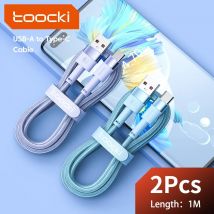 Toocki 2 Pack 3A cavo USB C tipo C per Xiaomi 12t Pro Realme Redmi Note 12 Pro Poco F3 X4 GT cavo di