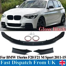 Labbro paraurti anteriore M Performance per BMW serie 1 F20 F21 2011-2014 Kit corpo inferiore piastra di protezione lama pannello Splitter