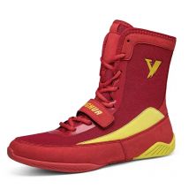 Neue männer Modische Leder Wrestling Schuhe Atmungsaktive Wärmeableitung Anti Rutsch Langlebig Casual Sport Schuhe Boxen Schuhe