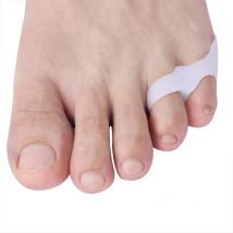 Pexmen 2/4/10Pcs Gel Tailor's Bunion Corrector Bunionette Pad Pinky Toe Separator Little Toe Protector Pain Relief Spacer