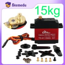 Waterproof 15KG TD-8115MG Robot Digital Servo 180/270/360° Digital Servo Motor Metal Gear For RC Model Car Airplane Robotic Arm