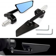 For Universal Motorcycle Rearview Mirrors Scooter Bar End Handlebar Mirror Rear View Mirror Accessories