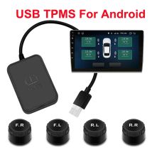Android TPMS Reserverad Externer Sensor Reifendruckkontrollsystem USB TPMS für die Erkennung von Autonavigation Radio DVD Player