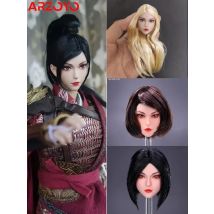 YMTOYS YMT073 1/6 Meier Head Sculpt Heavy Makeup Female Head Carving Model Fit 12-inch TBL PH Soldier Action Figure Body