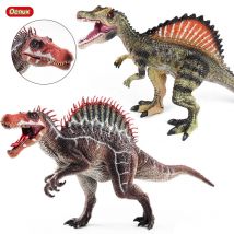 Oenux Nuovo Jurassic Dinosaur Brinquedo Spinosaurus Action Figures Bocca Aperta Tyrannosaurus Animali Modello Collezione Giocattolo Per Bambini Regalo
