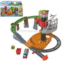 Thomas & Friends Sodor Safari Rescue Tiger Adventure Set Mehrfarbiges motorisiertes Zug- und Gleisset als Weihnachtsgeschenk für Vorschulkinder
