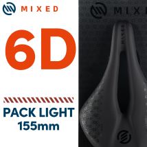 Gemischte 6d Fahrrad Carbon Sättel 155mm Straße Mountainbike Sitze packen leichte Sattel bequeme Rennrads itze