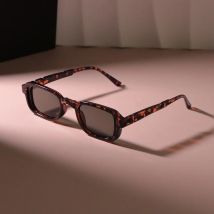 Quadratische Vintage Sonnenbrille Frauen Männer Rechteck Retro Sonnenbrille weibliche männliche Marke Spiegel fahren im Freien Schatten oculos de sol