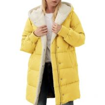 Fleece-Parkas für Damen, Wintermäntel mit Kapuze, mit Baumwolle gefütterte Langarmjacken, doppelseitige Slim-Fit-Cardigan-Jacken aus Samt