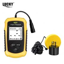LUCKY FF1108-1 Fish Finder portatile Pesca sul ghiaccio Sonar Sirena Allarme Trasduttore Fishfinder 0.7-100m Ecoscandaglio da pesca