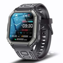 Senbono smart watch männer große akku musik spielen fitness tracker bluetooth wahl anruf sport smartwatch männer für ios android