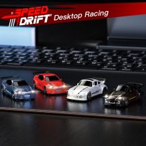 2025 Nuevo Kf20 1:64 Drift Rc Car Coche de carreras con control remoto de cuatro ruedas Proporciones completas Competición de escritorio Juguete Niños Regalos ideales.
