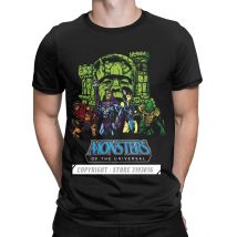 Monsters Der Universal Er-Mann Der Universum Männer T Shirts Skeletor 80s Sie-Ra Beast t T Shirts Baumwolle