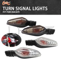 Indicatore di direzione del motociclo Lampeggiatore luminoso adatto per Ducati Streetfighter 848 1099 Monster 695 696 796 821 1200 1100/S/EVO