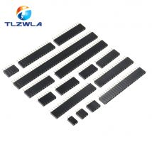 10 szt. Żeńskiego gniazda z jeden rząd pinem 2.54mm 1*2p 3p 4p 5p 6p 7p 8p 9p 10p 12p 14p 16p 18p