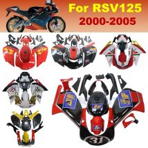 ABS-Spritzguss-Verkleidungsset für RS125 1999 2000 2001 2002 2003 2004 2005, individuelle Motorrad-Shell-Verkleidung