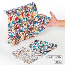 2er-Pack Herren-Aro-Hosen, bedruckte Unterwäsche aus Eisseide, modische Unterhose, lockere Boxershorts für Jungen, Pyjama-Höschen