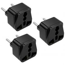 Eu südkorea au us uk cn globaler universeller stecker adapter reise adapter konverter steckdose 16a 250v 2-polige runde steckdose