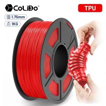 CoLiDo NUOVO TPU 1KG Filamento 1.75mm Buona Morbida Flessibile Elasticità Elevata Resistenza agli urti Per Bamboo Lab Anycubic Ender Stampante 3D