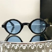 ZOLMAN Occhiali da sole Classici retrò con montatura rotonda piccola Occhiali da sole da uomo fatti a mano Johnny Outdoor Occhiali da sole da donna Protezione UV