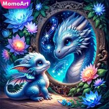 Momoart Bär Diamant Mosaik Tier voller Runde Diamant Malerei Mond Stickerei neue Ankunft handgemachte Hobby