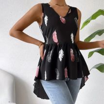 Süße Rüschen Crop Top Sommer ärmellose solide süße Mädchen Weste Vintage Y2k schlanke Tank Tops für Frau Chic Ins Stil V-Ausschnitt Strand