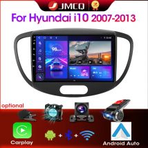JMCQ 2 Din Autoradio Per Hyundai i10 2007 2008 2009 2010-2013 Stereo Lettore Multimediale Android 12 4G Navigazione GPS 2din Carplay