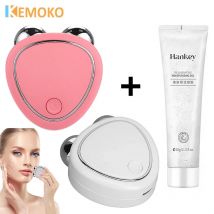 Face Lifting Maschine Gesichtsmassagegerät EMS Mikrostrom Roller Hautstraffung Verjüngung Schönheit Aufladen Gesichts Anti Falten