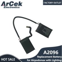 A2096 Ersatzakku 4,35 V 664 mAh für Apple Airpodsmax mit Beleuchtung Ladeanschluss Headset Airpodsmax Akkus