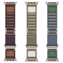 Alpine Loop-Armband für Apple Watch Ultra 2 Band 49 mm 46 mm 42 mm 45 mm 44 mm 40 mm 41 mm Nylon-Correa-Armband Serie 10 9 8 7 6 5 4 SE