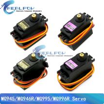 MG945 MG946R MG995 MG996R Metallgetriebe Servmotor Hochgeschwindigkeits-Analog-Servomotor für Modellflugzeug RC Auto Boot Arduino Roboter