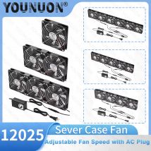 120mm 3000 obr./min wentylator chłodzący z kontrolerem 12cm 12V 220V obudowa maszyny Btc stacja robocza szafka grzejnik wentylator serwerowy