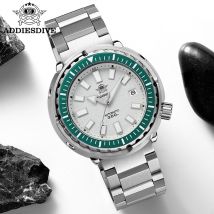 ADDIESDIVE Orologio da sub da uomo di lusso 300m Vetro zaffiro BGW9 Orologio automatico da uomo luminoso Giappone NH35A Movimento Orologi analogici