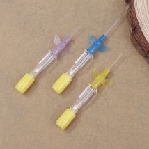 Einweg-Tiere IV-Kanüle Inravvenöser Injektionskatheter mit Flügel 22G 24G 26G für Haustier, Hund, Katze, Veterinärwerkzeuge