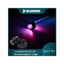 Barrow 5V ARGB Luminous OD14mm Fittings Kit ,Hard Tube Bright Hand Compression for Water Cooling Tube Aurora G1/4'' ,GJLT-01